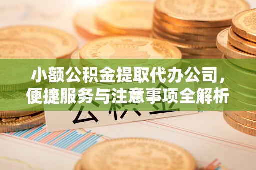 黄州小额公积金提取代办公司，便捷服务与注意事项全解析