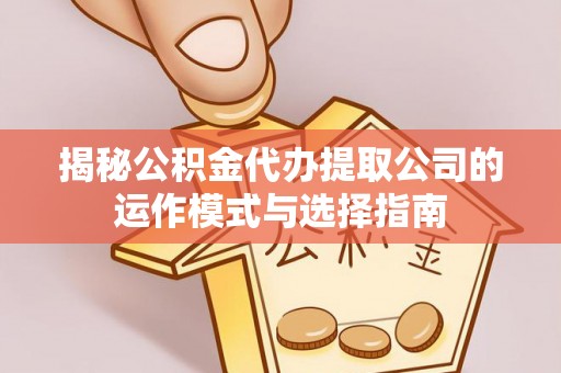 黄州揭秘公积金代办提取公司的运作模式与选择指南