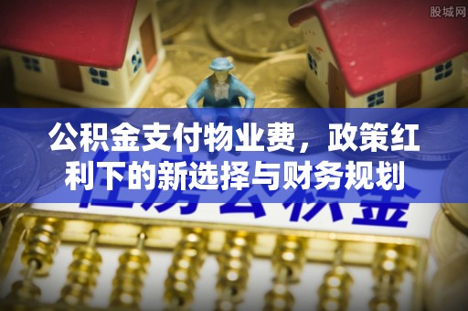 黄州公积金支付物业费，政策红利下的新选择与财务规划