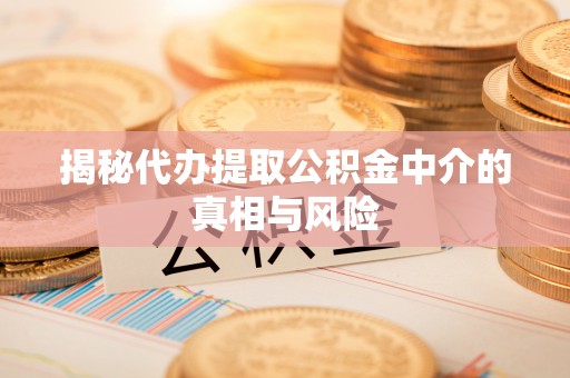 黄州揭秘代办提取公积金中介的真相与风险