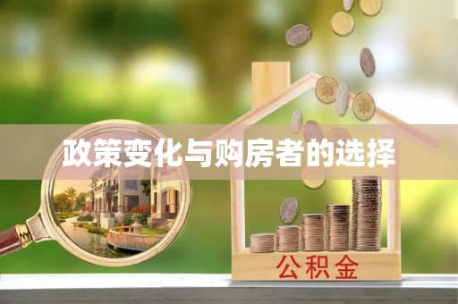 黄州政策变化与购房者的选择