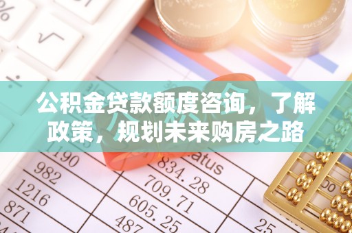 黄州公积金贷款额度咨询，了解政策，规划未来购房之路